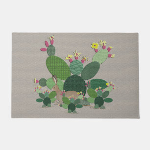 Tapete Calico Cactus Doormat