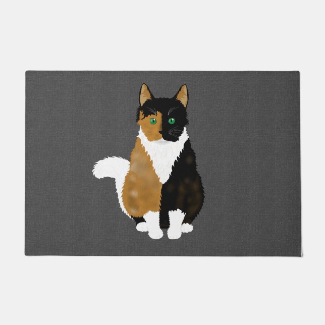 Tapete Calico Cat Doormat (Frente)