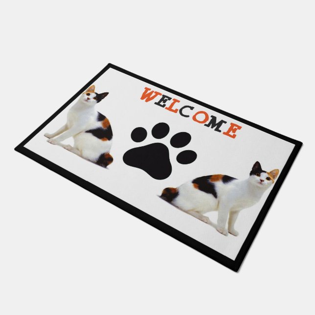 Tapete Calico Cats Doormat (Inclinado)