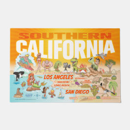 Tapete California Beach Paradise Doormat