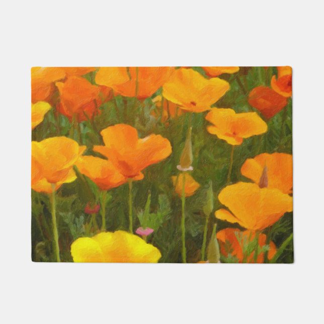 Tapete California Poppies Art (Frente)