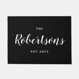 Tapete Caligrafia moderna elegante, preto e branco