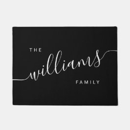 Tapete Caligrafia moderna elegante, preto e branco