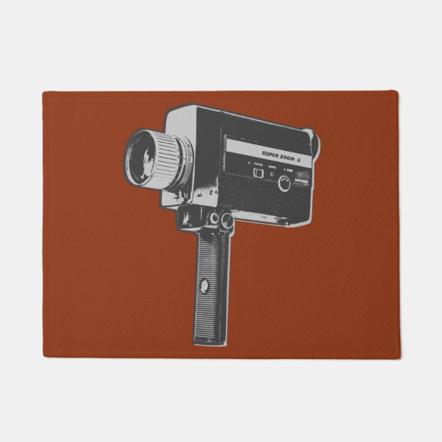 Tapete Câmara para filmes do Pop Art Super 8 (Frente)