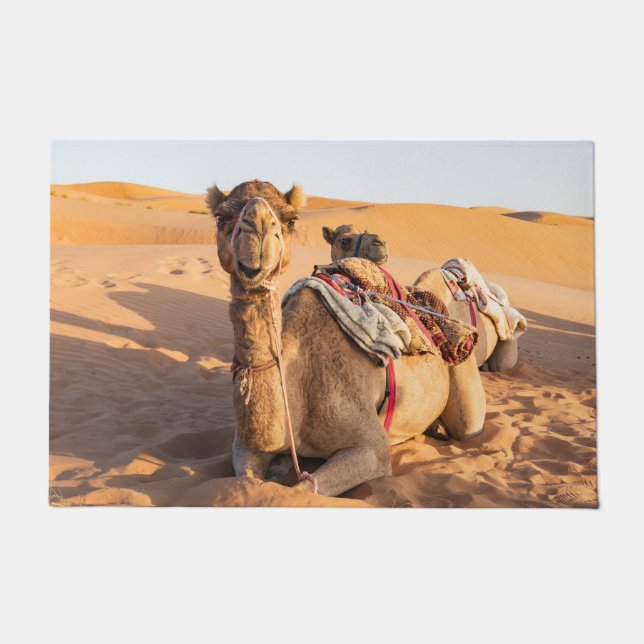 Tapete Camelo no deserto de Omã (Frente)