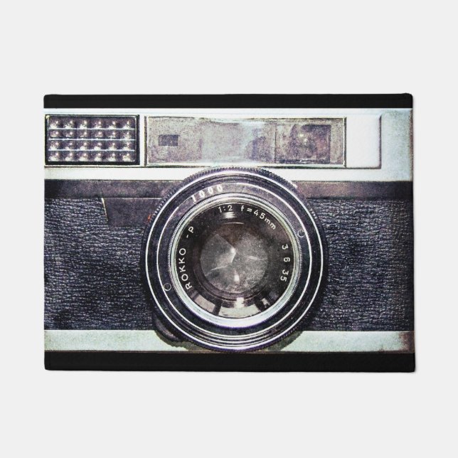 Tapete Câmera preta velha (Frente)