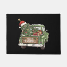 Caminhão de Natal Vintage Feliz Natal Homens Mulhe