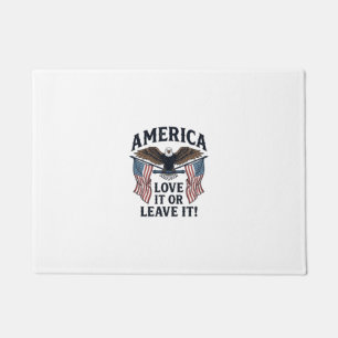 Tapete Camisa Águia Patriótica América Ame-a Ou Deixe-a_