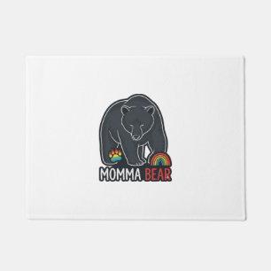 Tapete Camisa com Desenho de Gravura Vintage da Mamãe Urs