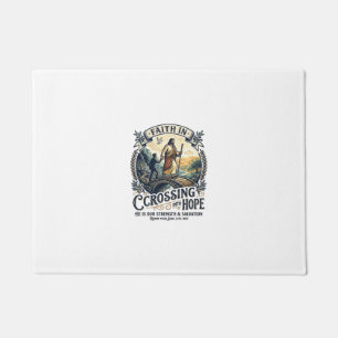 Tapete Camisa de Coragem para Imigração de Jesus Começand