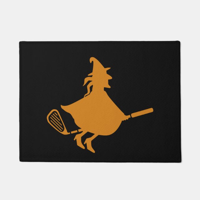 Tapete Camisa de Golfe do Dia de as Bruxas engraçado - Cl (Frente)