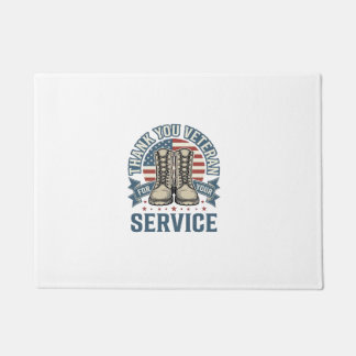 Tapete Camisa de Serviço Botas Patrióticas de Veterano Ob