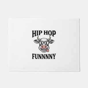 Tapete Camisa engraçada de hip hop cow vintage engraving