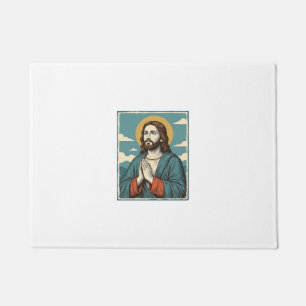 Tapete Camisa Religiosa Vintage Salvador Orando Design_1