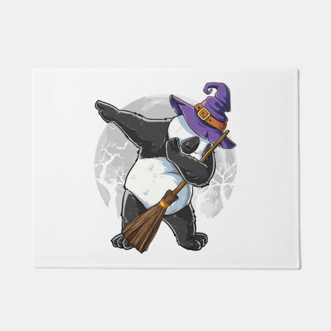 Tapete Camisas de Dia das Bruxas de Panda, Halloween 2021 (Frente)