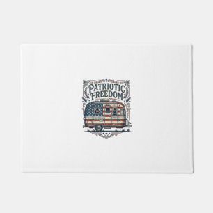 Tapete Camiseta Gráfica Vetorial Patriótica de RV