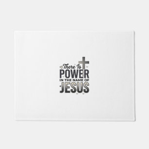 Tapete Camiseta Jesus Power Tipografia Vintage Religiosa