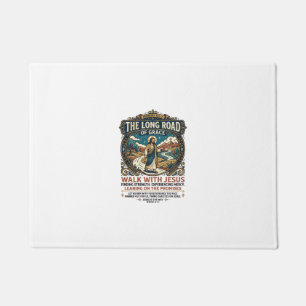 Tapete Camiseta Jesus Trucker Long Haul Inspiradora Feita