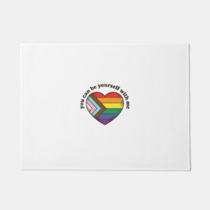 Tapete Camiseta Orgulho Coração Você Pode Ser Você Mesmo 