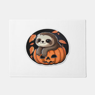 Tapete camiseta oversized de adesivo de Halloween de abób