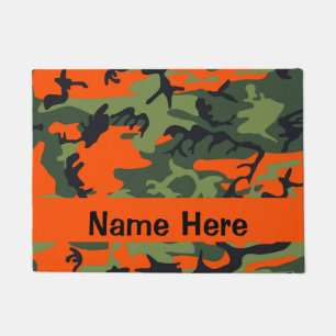 Tapete Camo Dog Bowl Mat Large Dog Placemat - Duck Dog
