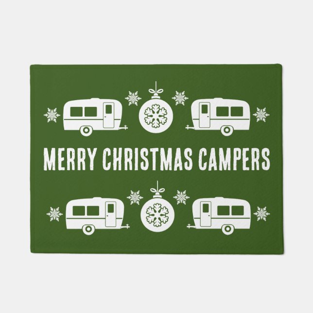 Tapete Campanha Feliz de Natal Caravan (Frente)