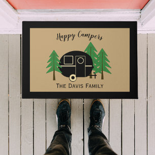 Tapete Camper Van Tan e Black