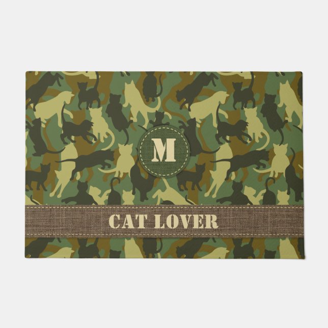 Tapete Camuflagem Cats Woodland (Frente)