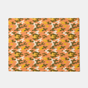Tapete Camuflagem Laranja
