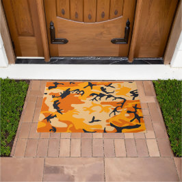 Tapete Camuflagem Laranja, Militar, Exército