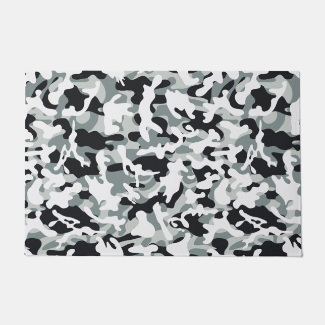 Tapete Camuflagem Poeira de Neve (Frente)