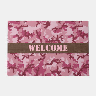 Tapete Camuflagem rosa