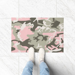 Tapete Camuflagem Rosa e Verde, Militar, Exército