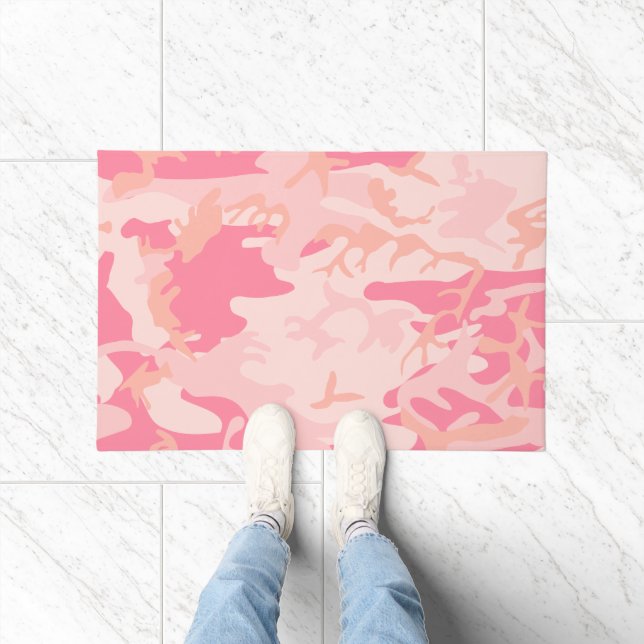 Tapete Camuflagem Rosa, Militar, Exército (Interior)