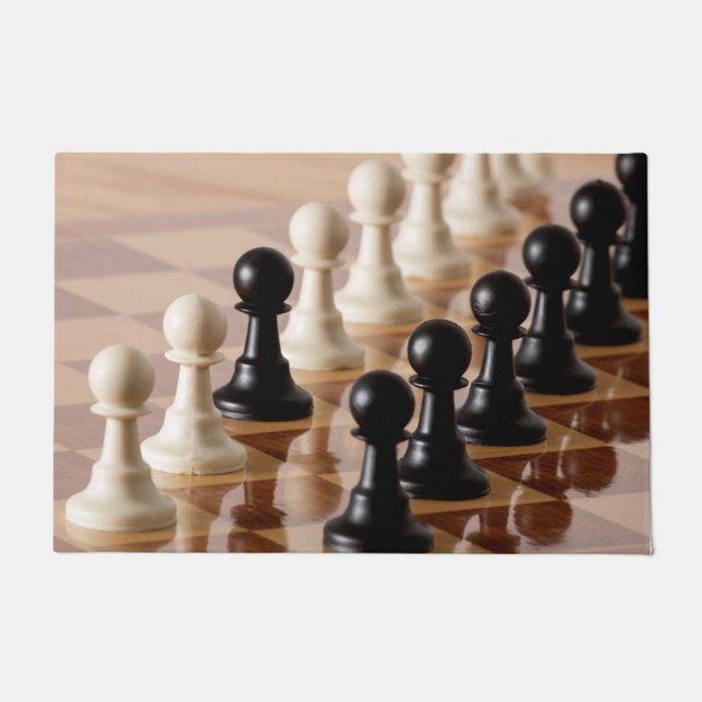 Tapete Canhões no Conselho de xadrez (Frente)