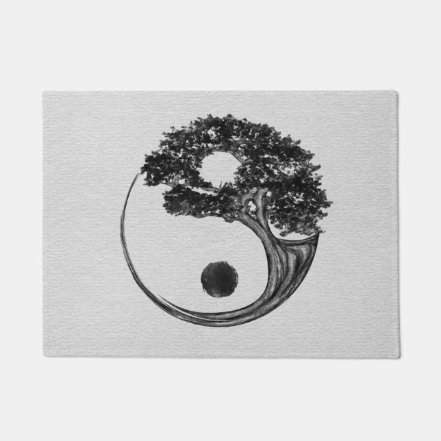 Tapete Canvas Yin Yang Tree (Frente)