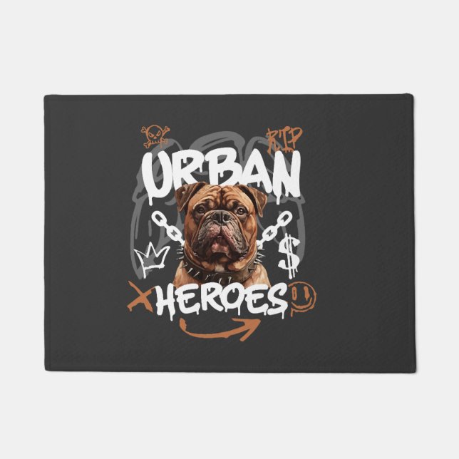 Tapete Cão Heróis Urbanos (Frente)