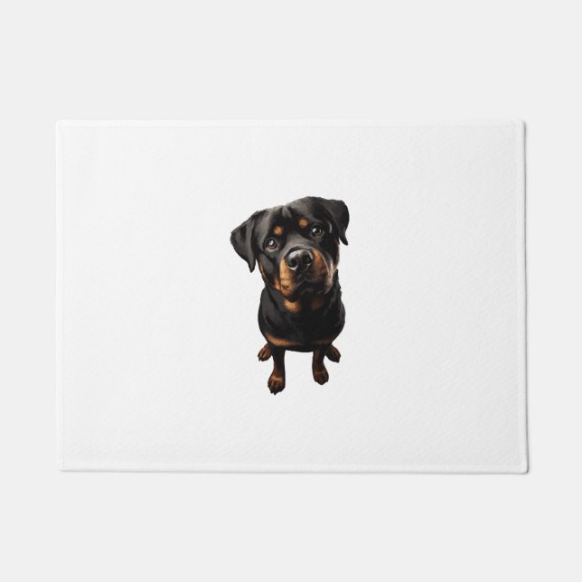 Tapete cão rottweiler (Frente)