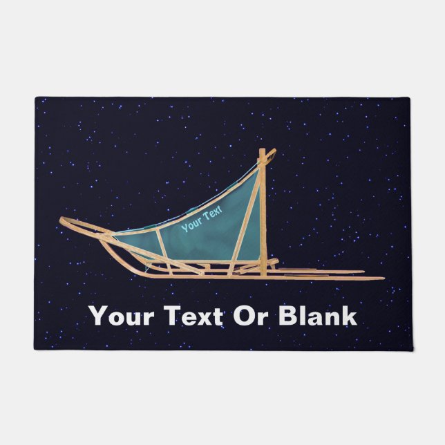 Tapete Cão Trendido Em Estrelas (Frente)