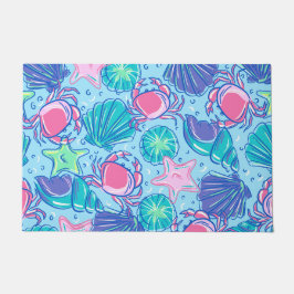 Tapete Caranguejo Preppy Beach Shell
