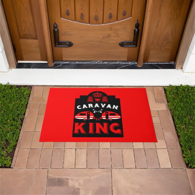 Tapete Caravan King Presente Para Campers (Ar livre)