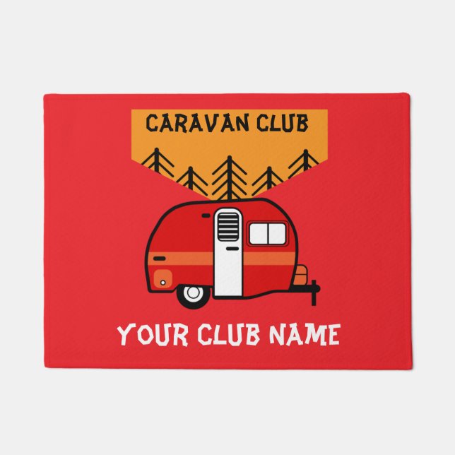 Tapete Caravana E Motorhome Clusters Coffee Mug Chaveiro (Frente)