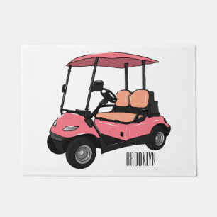 Tapete Carrinho de golfe / desenho animado de buggy de go