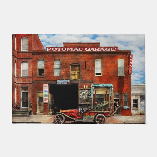 Tapete Carro - garagem - garagem 1922 do desajuste (Frente)