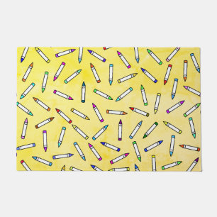 Tapete Cartoon Crayon Pattern