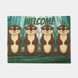 Tapete Cartoon Otters