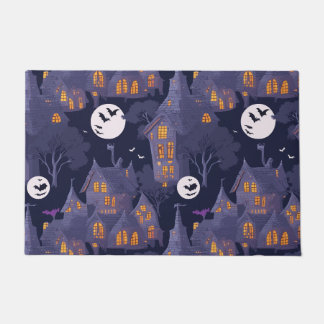 Tapete Casa Assombrada Personalizada Arte de Halloween