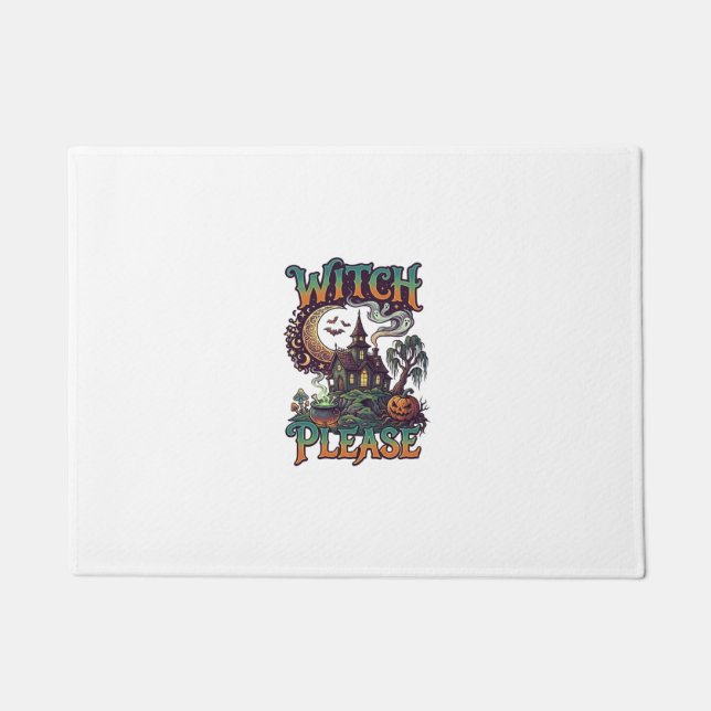 Tapete Casa Assombrada Witch Please Cauldron Lua Crescent (Frente)