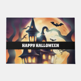 Tapete Casa assustadora do Dia das Bruxas