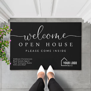 Tapete Casa de boas-vindas do imóvel personalizado